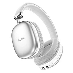 Bluetooth-гарнітура Hoco W35 Max Joy, Стерео, Срібний