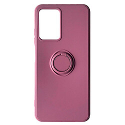 Чехол (накладка) Xiaomi Pocophone M3, Ring Color, Cherry Purple, Фиолетовый