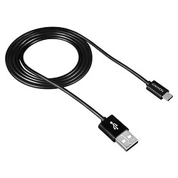 USB кабель Canyon CNE-USBM1B, MicroUSB, 1.0 м., Черный