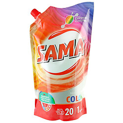 Засіб для прання рідкий автомат SAMA COLOR 1000 г