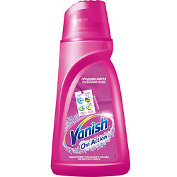 Засіб для виведення плям VANISH OXI ІНТЕЛЕКТ PLUS PINK 1 л