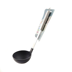 Ополоник кухонний тефлоновий з металічною ручкою 30 см
