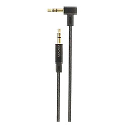 AUX кабель WUW X176, 1.0 м., 3.5 мм., Черный