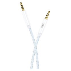AUX кабель XO NB-R211C, 3,5 мм., 1.0 м., Білий
