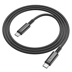 USB кабель Borofone BU38 Leader, Type-C, 1.2 м., Чорний