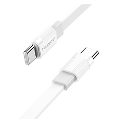 USB кабель Borofone BX89 Union, Type-C, 1.0 м., Белый