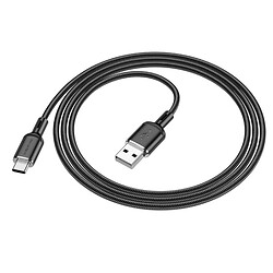 USB кабель Borofone BX90 Cyber, Type-C, 1.0 м., Черный