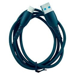 USB кабель Celebrat CB-20C, Type-C, 1.0 м., Чорний