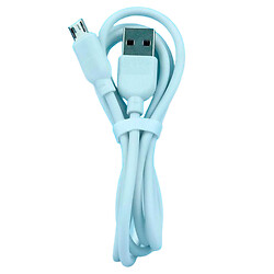 USB кабель Celebrat CB-21M, MicroUSB, 1.0 м., Білий