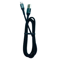 USB кабель Celebrat CB-30, MicroUSB, 1.2 м., Чорний