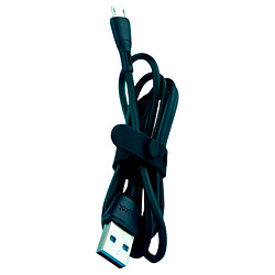 USB кабель Celebrat FLY-2M, MicroUSB, 1.0 м., Чорний