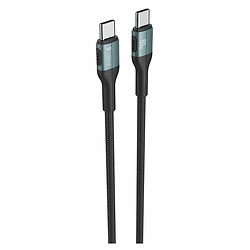 USB кабель Celebrat HB-13, Type-C, 1.2 м., Чорний