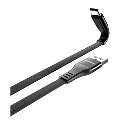 USB кабель Denmen D47T, Type-C, 1.0 м., Чорний