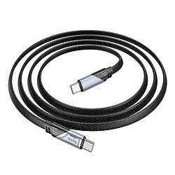 USB кабель Hoco U119 Machine, Type-C, 1.2 м., Чорний
