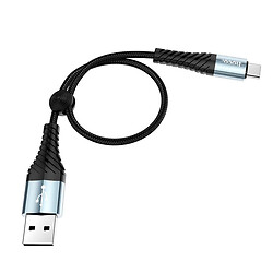 USB кабель Hoco X38 Cool, Type-C, 0.25 м., Черный