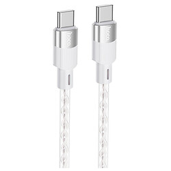 USB кабель Hoco X99 Crystal Junctio, Type-C, 1.0 м., Серый