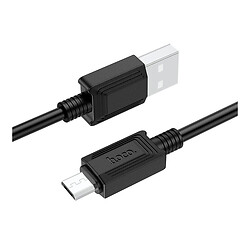 USB кабель Hoco X73, MicroUSB, 1.0 м., Черный