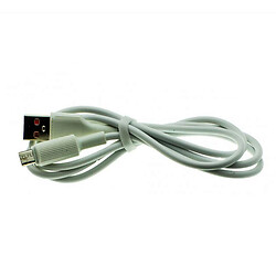 USB кабель WUW X118, MicroUSB, 1.0 м., Білий