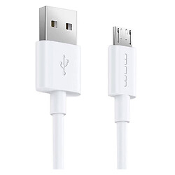 USB кабель WUW X158, MicroUSB, 1.0 м., Білий