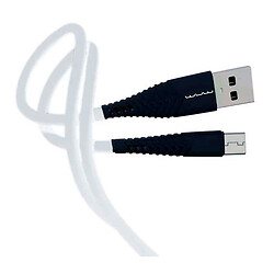 USB кабель WUW X171, MicroUSB, 1.0 м., Белый