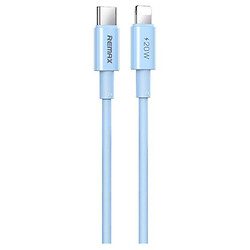 USB кабель Remax RC-C026 Dofon Apple iPhone SE 2022 / iPhone 14 Pro Max / iPhone 14 Plus / iPhone 14 Pro / iPhone 14 / iPhone 13 Pro / iPhone 13 Mini / iPhone 13 / iPhone 13 Pro Max / iPhone 12 Mini / iPhone 12 Pro Max, Lightning, 1.0 м., Фиолетовый