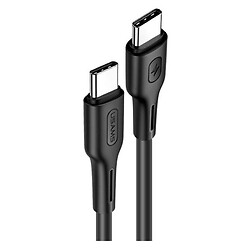 USB кабель Usams US-SJ459 U43, Type-C, 1.2 м., Чорний