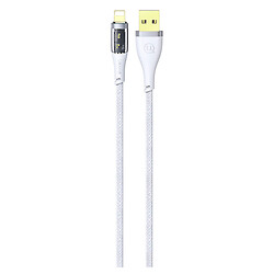 USB кабель Usams US-SJ571 Aluminum Alloy Apple iPhone SE 2022 / iPhone 14 Pro Max / iPhone 14 Plus / iPhone 14 Pro / iPhone 14 / iPhone 13 Pro / iPhone 13 Mini / iPhone 13 / iPhone 13 Pro Max / iPhone 12 Mini, Lightning, 1.2 м., Зелений