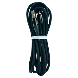 USB кабель WUW X164, MicroUSB, 2.0 м., Чорний