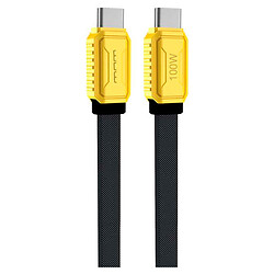 USB кабель WUW X198, Type-C, 1.0 м., Золотой