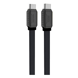 USB кабель WUW X198, Type-C, 1.0 м., Чорний