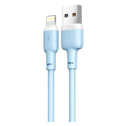 USB кабель XO NB208, Type-C, 1.0 м., Блакитний