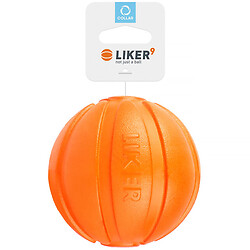 Мячик для домашних животных LIKER оранжевый d=9 см
