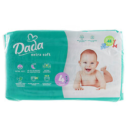 Підгузки дитячі Dada Extra Soft 4" 7-18 кг 46 шт/пач.