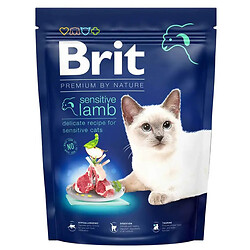 Корм для кошек Brit Premium by Nature Sensitive Ягненок 300 г