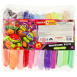 Набір повітряного тіста для ліплення Teenage Mutant Ninja Turtles 24 кольори