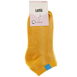 Шкарпетки жіночі низькі Lette однотонні р.22-24 в асортименті