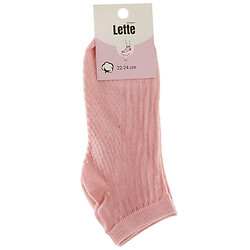 Шкарпетки жіночі низькі Lette рельєфні р.22-24 в асортименті