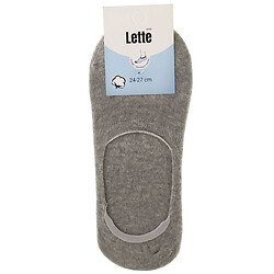 Шкарпетки-сліди чоловічі Lette однотонні р.24-27 в асортименті