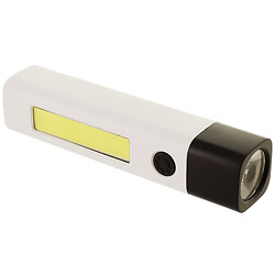 Ліхтарик ручний LED акумулятор з кабелем 2 режими