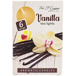 Набір свічок чайних Pako-If Ваніль 6 штук