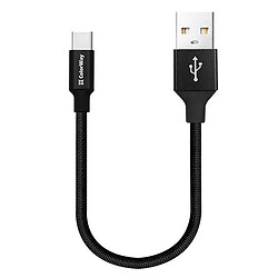 USB кабель ColorWay CW-CBUC048-BK, Type-C, 0.25 м., Чорний