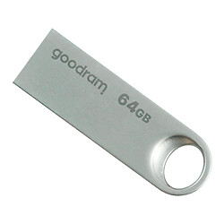 USB Flash Goodram UNO3, 64 Гб., Срібний