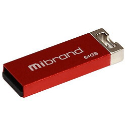 USB Flash Mibrand Chameleon, 64 Гб., Красный