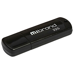 USB Flash Mibrand Grizzly, 32 Гб., Чорний