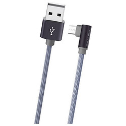 USB кабель Borofone BX26, MicroUSB, 1.0 м., Серый