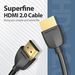 Кабель Vention HDMI-HDMI, 0.5 м., Чорний