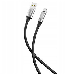 USB кабель XO NB251, Type-C, 1.0 м., Чорний