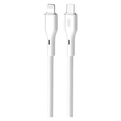 USB кабель XO NB-Q231A Apple iPhone SE 2022 / iPhone 14 Pro Max / iPhone 14 Plus / iPhone 14 Pro / iPhone 14 / iPhone 13 Pro / iPhone 13 Mini / iPhone 13 / iPhone 13 Pro Max / iPhone 12 Mini / iPhone 12 Pro Max / iPhone 12 Pro, Lightning, 1.0 м., Белый
