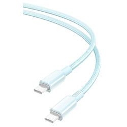 USB кабель XO NB-Q250B, Type-C, 1.0 м., Синий
