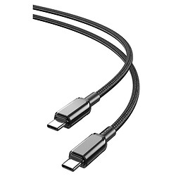 USB кабель XO NB-Q250B, Type-C, 1.0 м., Чорний